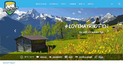 Desktop Screenshot of mayrhofen.at